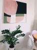 Untitled in Pink. Original painting 100x120cm | Paintings by Jilli Darling