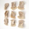 Whimsical Waves | Wall Sculpture in Wall Hangings by YASHI DESIGNS. Item composed of cotton in mid century modern or contemporary style