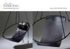 Studio Stirling Sling at Uber Head Office | Swing Chair in Chairs by Studio Stirling | Uber World Headquarters in San Francisco. Item composed of steel & leather compatible with minimalism and modern style