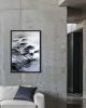 Liquid ridge | Oil And Acrylic Painting in Paintings by Francesca Borgo. Item made of synthetic works with minimalism & contemporary style