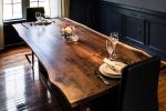Live Edge Dining Table (in Walnut) | Tables by Alicia Dietz Studios. Item made of walnut