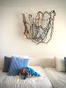 Rope fiber sculpture | Wall Sculpture in Wall Hangings by Jocelyn Fiber Art