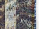 Indigo Silk Stripe | Tapestry in Wall Hangings by Jessie Bloom Studio. Item compatible with boho and japandi style