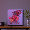 Unspoken Heart | Mixed Media in Paintings by Mahreen Ahmad. Item made of canvas works with contemporary & modern style