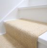 Handwoven Woolen Yellow Runner Rug | Rugs by Evergreen Carpets. Item made of wool works with boho & minimalism style