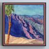 Santa Rosa Palm | Mixed Media in Paintings by Catherine Twomey