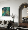 Underwater | Prints in Paintings by Trish Sierer Studio. Item made of wood with canvas works with boho & mid century modern style