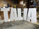 3D Wood Letters for Events. 3ft, 5ft, Custom | Art & Wall Decor by Basemeant WRX | The Highlawn in West Orange. Item made of wood works with contemporary style
