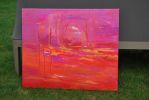 Radient sunset | Paintings by Aasiri Wickremage. Item composed of canvas compatible with contemporary and modern style