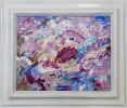Blooming 1 (2025) | Oil And Acrylic Painting in Paintings by Elena Parau. Item made of paper compatible with minimalism and country & farmhouse style