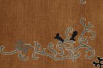 Rug & Kilim’s Chinese Art Deco Rug, Brown with Greek Key | Area Rug in Rugs by Rug and Kilim