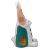 Disapproving Bunny- Wavy | Sculptures by Fuzz E. Grant. Item composed of synthetic