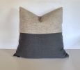Silver Skies 22 x 22 Pillow | Sham in Linens & Bedding by OTTOMN. Item made of linen works with boho & rustic style
