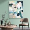 Between moon and sun | Oil And Acrylic Painting in Paintings by Cristina Dalla Valentina. Item made of canvas works with contemporary & modern style