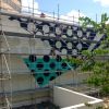 Tyson Luxury Lilies Mural | Street Murals by Michael Pacheco | Tysons Biergarten in Tysons. Item composed of synthetic