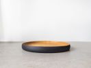 F-Plate Wooden - Siyah Kestane | Dinnerware by Foia. Item made of wood compatible with boho and contemporary style