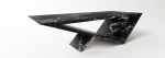Time/Space Portal Coffee Table in Black Stone | Tables by Neal Aronowitz