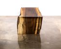Exotic Wood Live-Edge Waterfall Coffee Table from Costantini | Tables by Costantini Design. Item made of wood