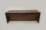 KATANA shoe cabinet | Bench in Benches & Ottomans by In Element Designs. Item composed of walnut