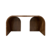 ARCHES desk | Tables by Ivar London | Custom. Item composed of walnut in contemporary or eclectic & maximalism style