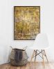 Cutting Edge | Oil And Acrylic Painting in Paintings by Jill Krutick | Hampshire Country Club in Mamaroneck. Item made of synthetic