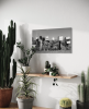 Postmates︱B&W 16:9 Pano︱Fine Art Print | Photography by Jess Ansik. Item composed of paper in contemporary or country & farmhouse style