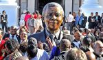 Nelson Mandela Bust | Public Sculptures by Barry Jackson Artist | Parliament of Republic of South Africa in Cape Town. Item made of bronze
