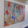 Positive News | Oil And Acrylic Painting in Paintings by George Hall Art. Item composed of canvas