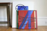 Sunbathe Red II | Oil And Acrylic Painting in Paintings by Atelier Stumpo. Item composed of canvas and synthetic