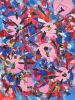 Wild Garden (36x48x1.5") | Oil And Acrylic Painting in Paintings by Valerie Capewell. Item composed of canvas & paper compatible with contemporary style