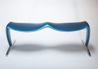 "Something for the Weekend?" | Bench in Benches & Ottomans by Colin Tiyani Design. Item made of wood & steel compatible with contemporary and modern style