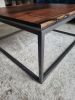 Walnut and Steel studio piece | Coffee Table in Tables by Donald Mee Design. Item made of walnut with bronze works with minimalism & contemporary style