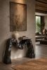 Steel & Glass Console Table — Orta, Nitush Aroosh | Tables by Nitush Aroosh. Item made of steel & glass compatible with eclectic & maximalism style