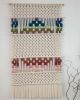 The Twins Apart II | Macrame Wall Hanging in Wall Hangings by Leonor MacraMaker. Item made of fabric with fiber