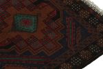 Vintage Baluch Afghan rug in Polychromatic Patterns | Area Rug in Rugs by Rug and Kilim