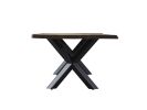 Black Walnut Solid Wood Dining Table - Conference Table | Tables by Tinella Wood. Item composed of walnut and steel in contemporary or art deco style