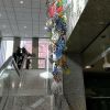 Reflected Light hanging sculpture | Sculptures by Jane Guthridge | Republic Plaza in Denver. Item composed of synthetic