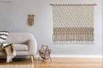 Terra - Modern Macrame Wall Decor | Macrame Wall Hanging in Wall Hangings by Zora Studio. Item composed of cotton compatible with minimalism and contemporary style