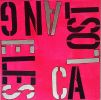 lost angeles | Mixed Media by Jill Laine Art + Designs. Item made of canvas