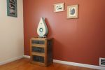 Teardrop Speaker | Media Console in Storage by Salad Design/Matt Jabloner/Big Valley. Item made of birch wood with fabric works with boho & coastal style