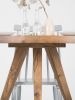 Reclaimed round dining table, rustic kitchen table | Tables by Mo Woodwork