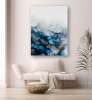 'OYSTER VI' - Luxury Abstract Resin Artwork | Oil And Acrylic Painting in Paintings by Christina Twomey Art + Design. Item composed of synthetic compatible with minimalism and contemporary style