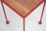 Orbit side table | Tables by DFdesignLab - Nicola Di Froscia. Item made of steel & stone compatible with contemporary and art deco style