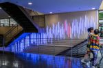 Blue By You | Wall Sculpture in Wall Hangings by Ansen Seale | H-E-B in Houston. Item made of aluminum with synthetic