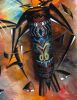 Mdundiko | Oil And Acrylic Painting in Paintings by Mwenye painter. Item composed of canvas and synthetic