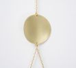 Encircle Wall Hanging in Polished Brass | Wall Hangings by Circle & Line