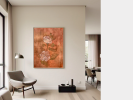 Terracota Bloom | Watercolor Painting in Paintings by Elizabeth MacLean. Item made of paper compatible with boho and minimalism style