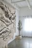 Large scale wall hanging "Arroyo of the Infinite Well" | Tapestry in Wall Hangings by Rebecca Whitaker Art. Item composed of cotton and fiber in boho or minimalism style