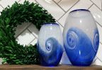 Wave Votive | Lighting by Anchor Bend Glassworks. Item composed of glass