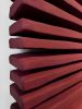 SHADOW — Crimson Statement | SHADOW Collection | Wall Sculpture in Wall Hangings by Sizmari. Item made of concrete with fiber works with minimalism & contemporary style
